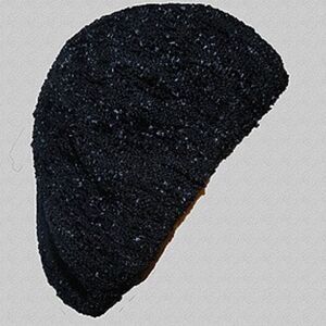 SG Baretim‎ Penina Chenille Blend Snood Mocha/Navy NWT